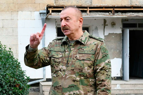 Алиев заявил о начале работ по восстановлению территорий Карабаха