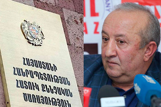 Criminal case filed based on materials prepared in relation to the press conference of former MOD official Movses Hakobyan