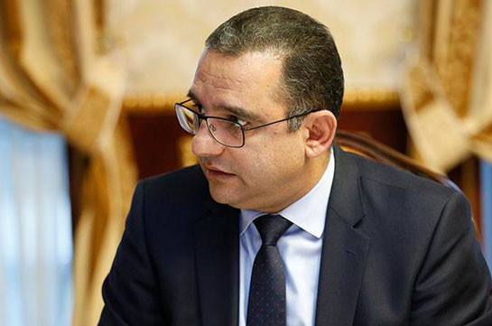 Armenia's economy minister resigns