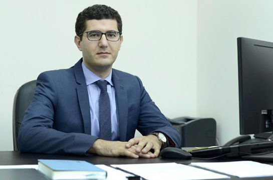 Deputy minister of justice Rafik Grigoryan sacked