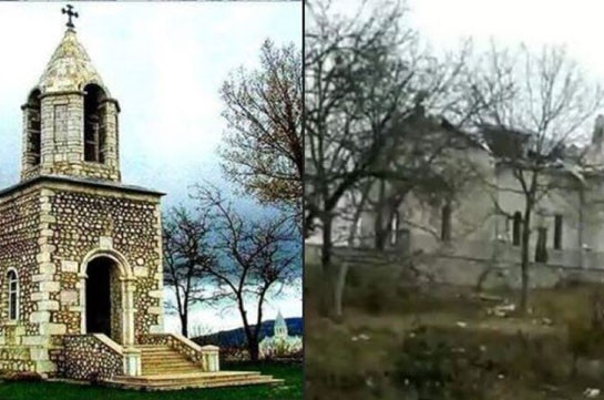 Numerous historical and cultural monuments destroyed, damaged or desecrated by Azerbaijan forces during the aggressive war unleashed and after the ceasefire established