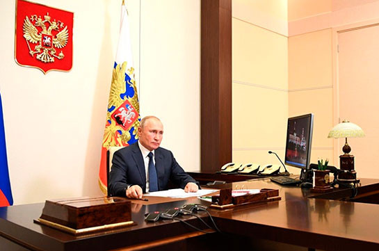 Путин заявил о последовательной реализации трехстороннего заявления по Карабаху