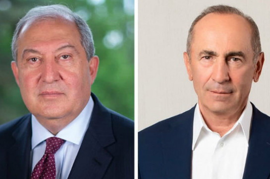 Президент Армении Саркисян обсудил ситуацию в стране с бывшим президентом Кочаряном