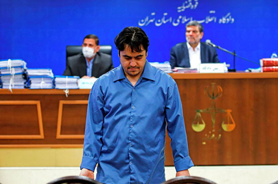 В Иране повесили главу новостного портала «Амад Ньюз»