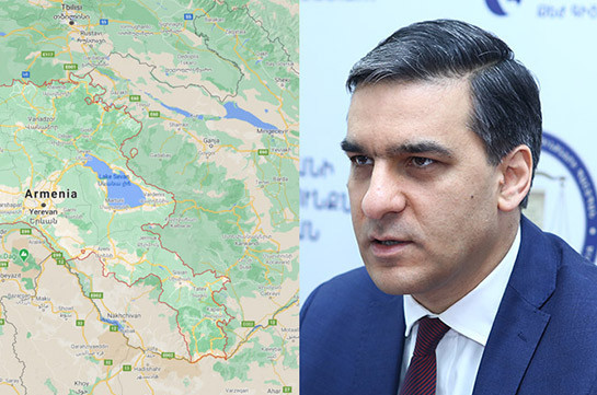 Armenian state borders cannot be demarcated, delineated on basis of Google GPS - Ombudsman