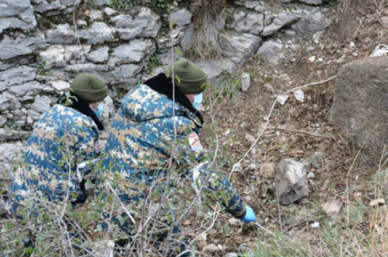Eight bodies of Armenian servicemen found during search works on December 21
