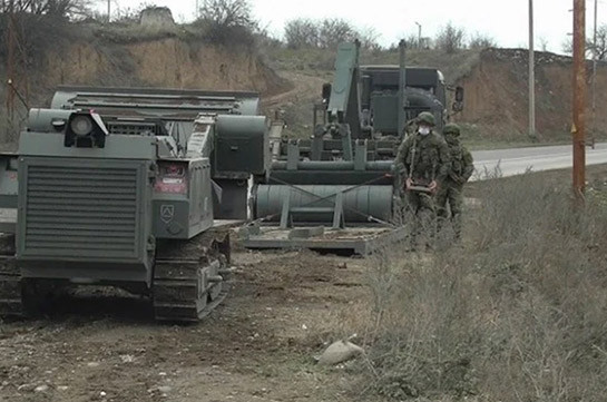 Инженерные подразделения российских миротворческих сил в Нагорном Карабахе завершают разминирование северной окраины Степанакерта