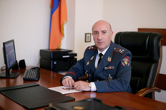 Նախկին ոստիկանապետ Արման Սարգսյանը նշանակվել է Պաշտպանության փոխնախարար