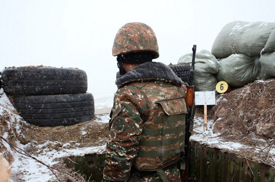 Azerbaijani side grossly violates ceasefire, wounds Armenian soldier