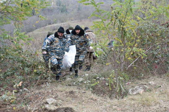 Body of civilian found during search works in Karin Tak sector