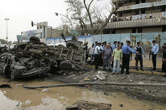 Число жертв взрыва в центре Багдада возросло до восьми человек