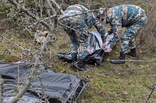 Bodies of 4 servicemen found in Artsakh