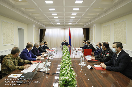 Armenia's PM convenes Security Council session