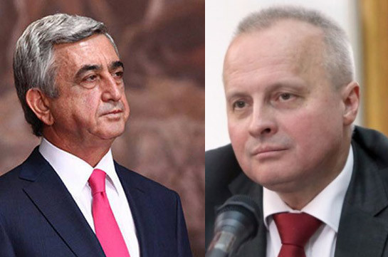 Armenia’s third president, Russian ambassador meet, discuss situation in Karabakh