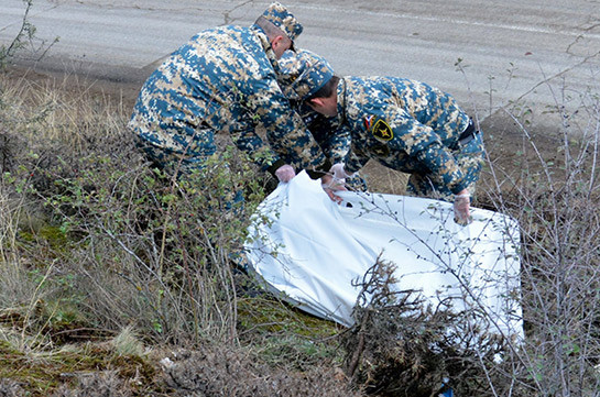 Rescuers find bodies of 4 servicemen in Fizuli region