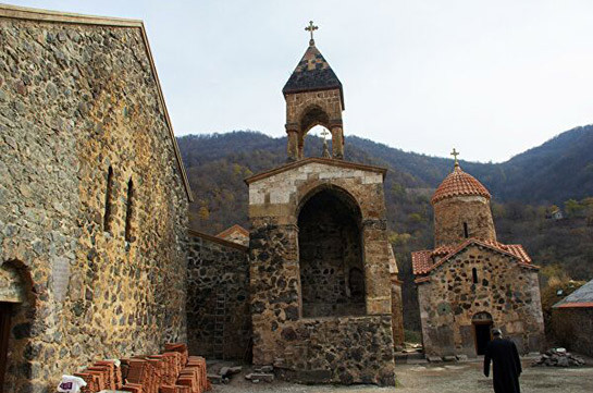 15 паломников из Нагорного Карабаха смогли посетить христианский монастырь Дадиванк