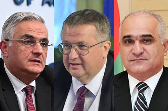 Armenian, Russian, Azerbaijani vice PMs to meet in Moscow on February 27