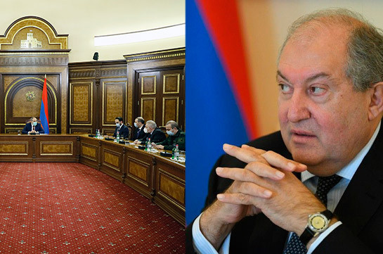 Совет безопасности призвал президента Армении подписать указ об освобождении от должности начальника ГШ ВС