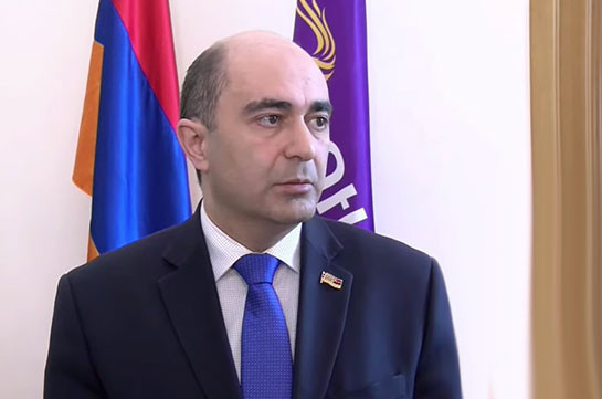 Bright Armenia not to sign memorandum with authorities - Edmon Marukyan
