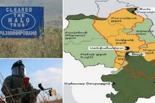 Բրիտանական «HALO Trust»-ը թուրքերին է փոխանցել Արցախի ականապատված տարածքների քարտեզը (24news.am)