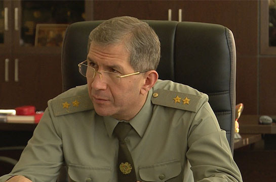 Armenia’s ex-Chief of General Staff Onik Gasparyan’s report about crime sent to SIS