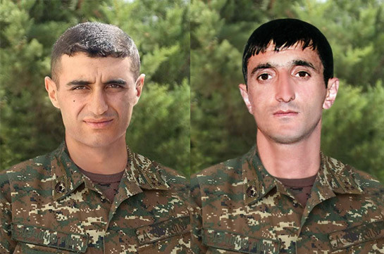 Нареку Ованнисяну и Товмасу Товмасяну посмертно присвоено высшее звание «Герой Арцаха»