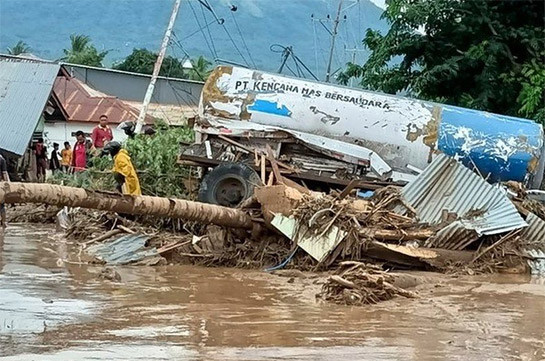Floods and landslides in Indonesia and East Timor kill more than 100