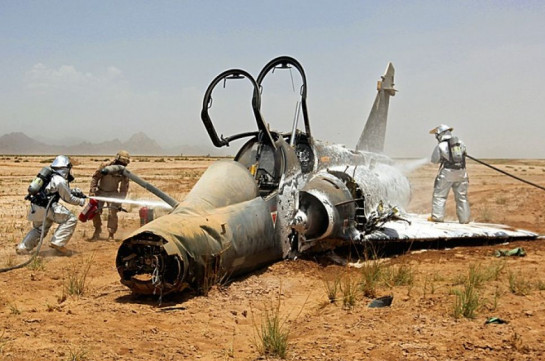 Էգեյան ծովում թուրքական ռազմական ինքնաթիռ է կործանվել