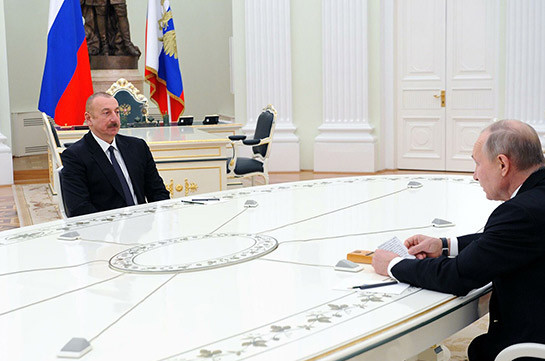 Алиев заявил, что обсуждал с Путиным информацию об обнаружении обломков ракет «Искандер-М» в Карабахе, Баку послал официальное письмо в Москву