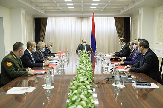 Armenia’s PM convenes Security Council session