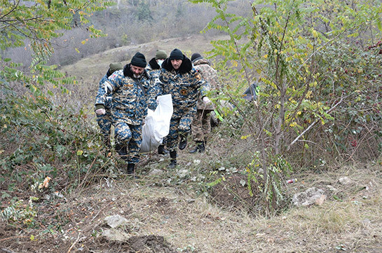 Artsakh rescuers find two bodies during search operation in Jabrayil