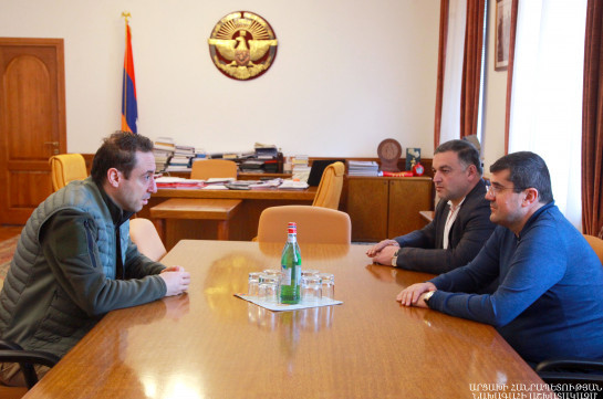 Президент Арцаха принял мэра Еревана