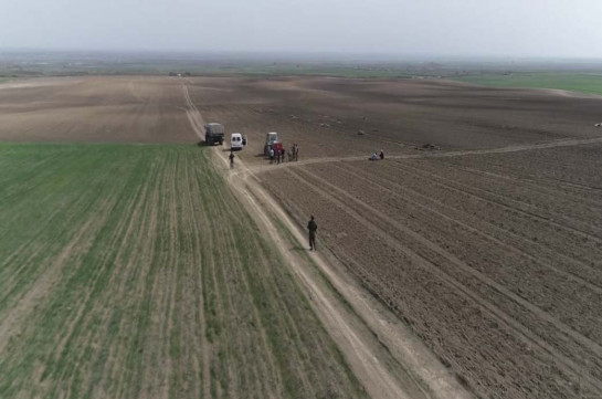Российские миротворцы обеспечивают безопасность проведения сельскохозяйственных работ в Карабахе