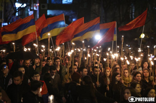 Факельное шествие к мемориальному комплексу Цицернакаберд начнется с площади Свободы
