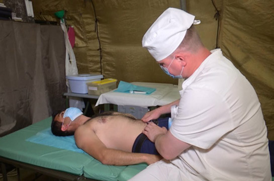 Более 1300 жителей Нагорного Карабаха получили квалифицированную медицинскую помощь и консультации от российских военных врачей