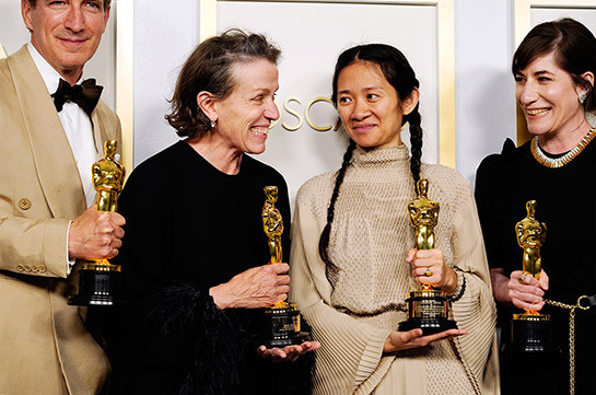 Oscars 2021: Nomadland, Hopkins and Kaluuya share glory