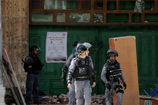 Իսրայելական ոստիկանության հետ բախումների հետևանքով տուժած պաղեստինցիների թիվը հասել է 215-ի