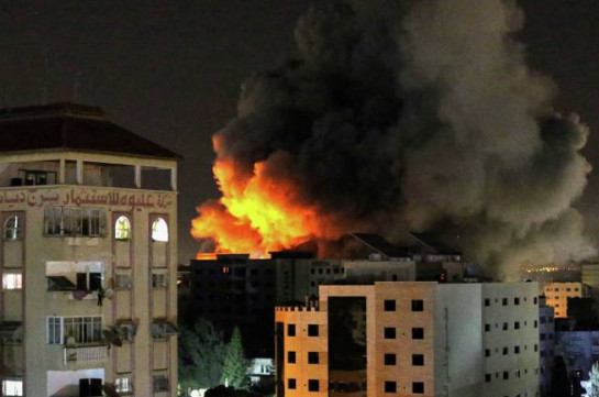 Боевое крыло ХАМАС нанесло ракетный удар по Тель-Авиву
