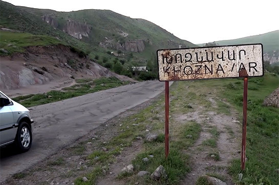 Armenia's Khoznavar just 2km far from adversary's positions, residents demand weapon for defense