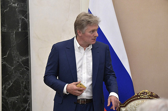 Песков оценил публикации о «заявлении» Пашиняна, Путина и Алиева