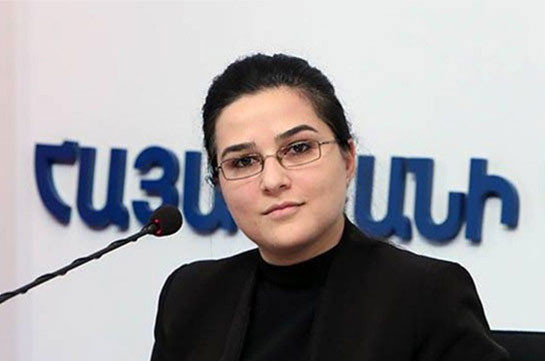 MFA spokesperson Anna Naghdalyan resigns following the resignations of acting and deputy FMs