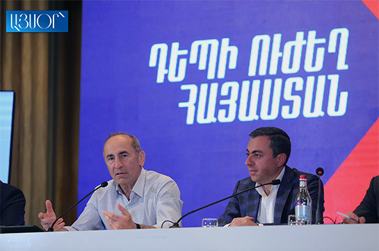 Роберт Кочарян: Мы вступили в эту борьбу с одной целью – иметь сильную Армению