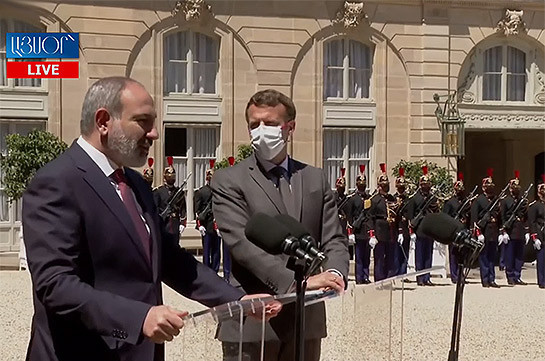 As OSCE Minsk Group co-chair France has responsibility in establishing stability and lasting peace in our region – Pashinyan (video)