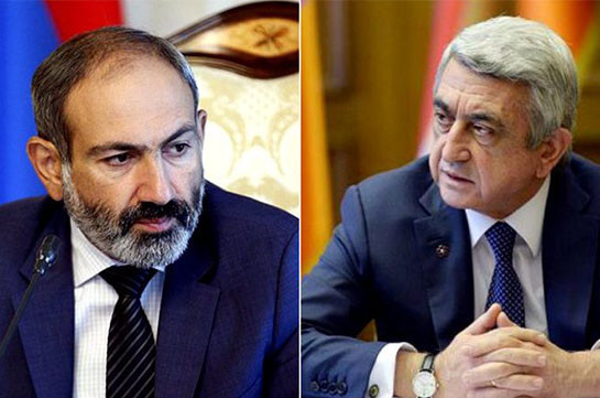 Никол является главной угрозой национальной безопасности Армении - Серж Саргсян опубликовал запись о Пашиняне