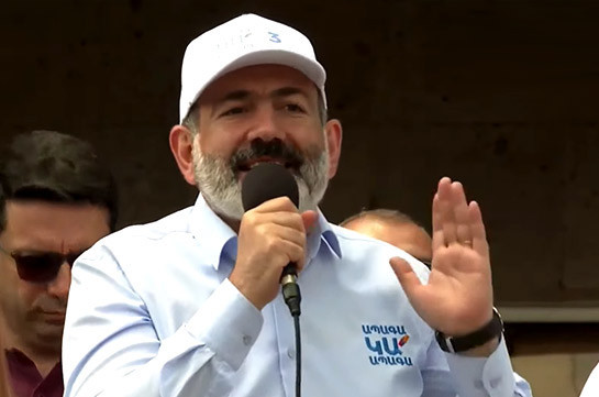 Pashinyan says now he is accused of not giving lands