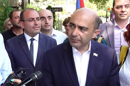 Bright Armenia party leader offers to form government of consent and not have opposition for 3-4 years