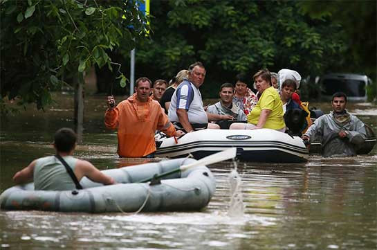 One person dead, 1,500 people evacuated, 300 houses flooded in Crimea due to heavy rains