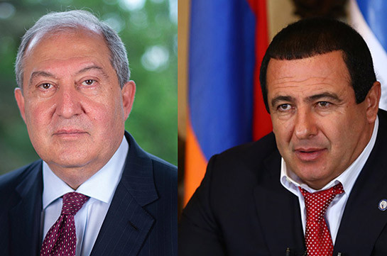 Armenia President meets PAP leader, emphasizes party’s role in political life of the country