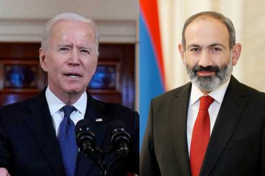 В основе армяно-американских отношений лежат общие ценности: Никол Пашинян поздравил Джо Байдена с Днем независимости США