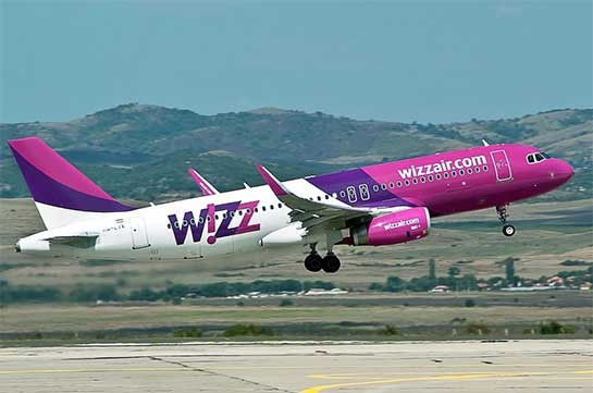 Авиакомпания Wizz Air начнёт выполнение полетов по направлению Вена - Ереван - Вена